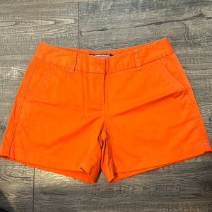 Orange vineyard vine shorts. Size 4